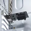 StarTech.com 2 prievadų 5G Gigabit PCIe tinklo adapterio kortelė, 5G/2.5G/1G/100M/10M PCI Express LAN kortelė, Realtek RTL8126, Windows ir Linux, TAA atitinka