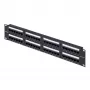 StarTech.com 48 prievadų 2U stelažinis Cat6 skirstomasis skydas, RJ45, UTP, 110 punch-down, Cat6 Ethernet skirstomasis skydas serverio stelažui