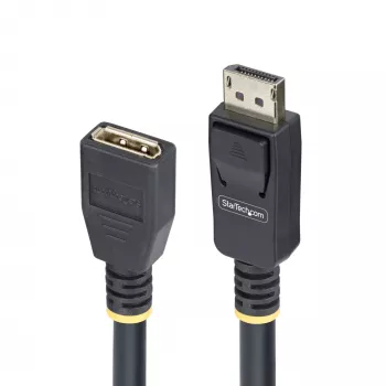 StarTech.com 3m DisplayPort 1.4 ilginimo kabelis, DP 1.4 prievado apsauga, 8K 60Hz, DP patinas – patelė, TPE apvalkalas