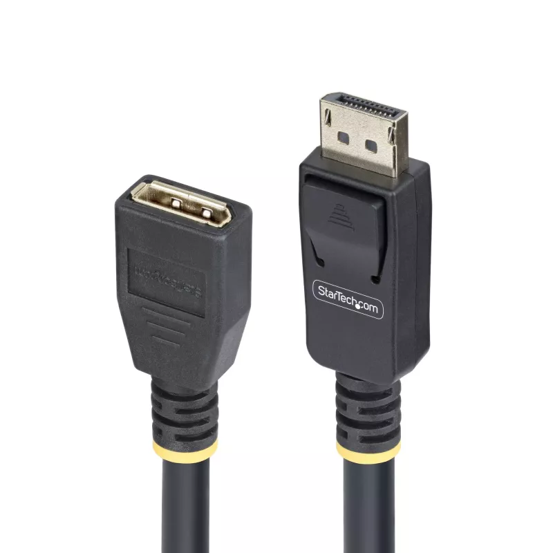 StarTech.com 3m DisplayPort 1.4 ilginimo kabelis, DP 1.4 prievado apsauga, 8K 60Hz, DP patinas – patelė, TPE apvalkalas