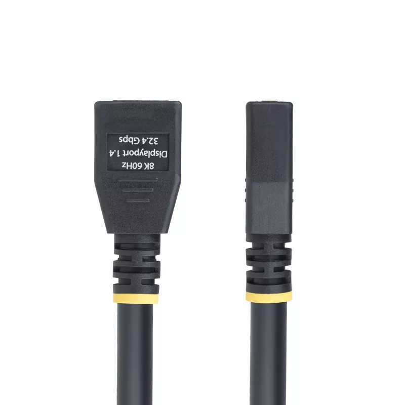 StarTech.com 3m DisplayPort 1.4 ilginimo kabelis, DP 1.4 prievado apsauga, 8K 60Hz, DP patinas – patelė, TPE apvalkalas