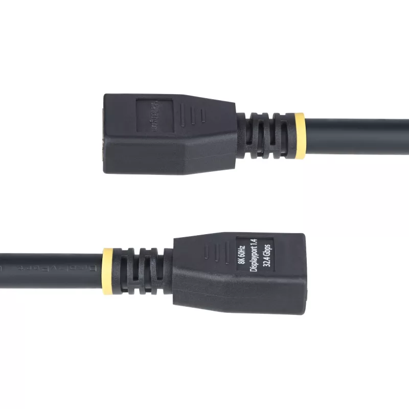 StarTech.com 3m DisplayPort 1.4 ilginimo kabelis, DP 1.4 prievado apsauga, 8K 60Hz, DP patinas – patelė, TPE apvalkalas