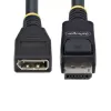 StarTech.com 3m DisplayPort 1.4 ilginimo kabelis, DP 1.4 prievado apsauga, 8K 60Hz, DP patinas – patelė, TPE apvalkalas