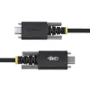 StarTech.com 10ft (3m) USB-C įkrovimo laidas, patvarus ir itin lankstus, su šoniniais fiksavimo varžtais, 240W (5A) PD EPR, USB 2.0 nešiojamojo kompiuterio įkrovimo laidas, USB-IF sertifikuotas, tvirtas USB-C įkrovimo laidas