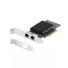 StarTech.com 2 prievadų PCIe 10Gb eterneto tinklo plokštė, 10GbE tinklo sąsajos plokštė, Broadcom BCM57416 lustas, dvigubi RJ45 10GBase-T/Gigabit, NIC, TAA