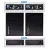 „StarTech.com“ VDSL2 eterneto plėtiklio rinkinys per vieną porą laidų, iki 1 km, 300 Mbps, LAN kartotuvas per telefono liniją / CAT5e / CAT6, pakaitalas 110VDSLEXTEU - TAA