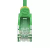 StarTech.com 2 m žalias plonas CAT6 eterneto kabelis, be užkabinimų, 100 W PoE, UTP, LSZH, 28AWG gryna varinė viela, plonas RJ45 tinklo jungiamasis laidas su įtempimo mažinimo elementais, individualiai išbandytas