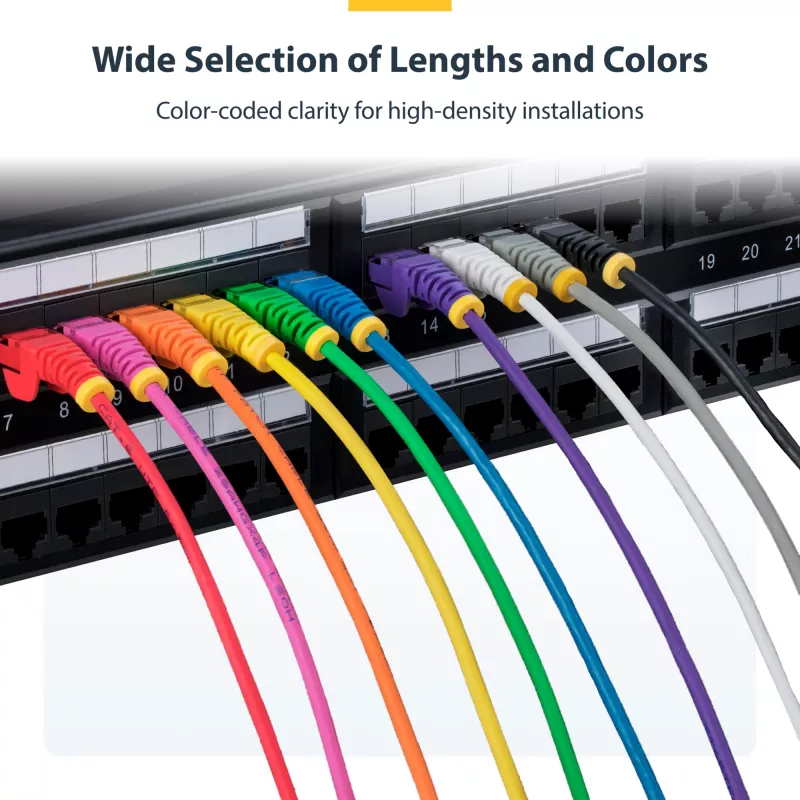 StarTech.com 2 m žalias plonas CAT6 eterneto kabelis, be užkabinimų, 100 W PoE, UTP, LSZH, 28AWG gryna varinė viela, plonas RJ45 tinklo jungiamasis laidas su įtempimo mažinimo elementais, individualiai išbandytas