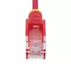 StarTech.com 7m Raudonas plonas CAT6 Ethernet kabelis, be užkablių, 100W PoE, UTP, LSZH, 28AWG gryna vario viela, plonas RJ45 tinklo jungiamasis laidas su įtempimo mažinimo elementais, individualiai išbandytas