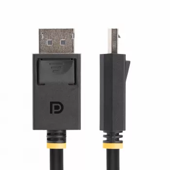 StarTech.com 3 m (10 ft) DisplayPort 2.1 laidas, VESA sertifikuotas DP40, UHBR10/HDR/HDCP 2.2, 8K 60 Hz / 4K 144 Hz su DSC 1.2a, 40 Gbps, DP 2.1, UHD monitoriui, M/M
