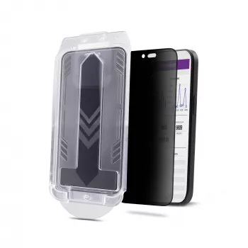 StarTech.com 4 krypčių 360 laipsnių privatumo ekrano apsauga, skirta iPhone 16 Pro, su orientacija portretu/peizažu, liečiama, grūdintas stiklas, 4 krypčių filtras, TAA