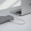 StarTech.com 1m USB4 laidas, 80Gbps, USB-IF sertifikuotas USB-C, 240W PD, 8K 120Hz/4K 240Hz DP2.1 DP80, TPE apvalkalas, suderinamas su Thunderbolt 4 – baltas USB-C laidas