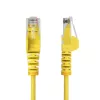 StarTech.com 25 cm geltonas plonas CAT6 Ethernet kabelis, be užkablių, 100W PoE, UTP, LSZH, 28AWG gryna vario viela, plonas RJ45 tinklo jungiamasis laidas su įtempimo mažinimu, individualiai išbandytas