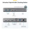 StarTech.com 199UE-USBC-DOCK dokų stotelė / prievadų replikatorius, laidinis, USB 3.2 Gen 2 (3.1 Gen 2) Type-C, pilka