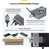 StarTech.com 199UE-USBC-DOCK dokų stotelė / prievadų replikatorius, laidinis, USB 3.2 Gen 2 (3.1 Gen 2) Type-C, pilka