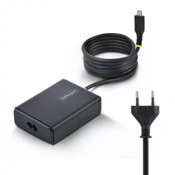 StarTech.com 100W USB-C nešiojamojo kompiuterio įkroviklis su 1,5 m pritvirtintu USB-C laidu, maitinimo adapteris, tinkantis Dell, XPS, HP ProBook, MacBook Pro, Microsoft Surface Pro