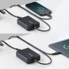 StarTech.com 100W USB-C nešiojamojo kompiuterio įkroviklis su 1,5 m pritvirtintu USB-C laidu, maitinimo adapteris, tinkantis Dell, XPS, HP ProBook, MacBook Pro, Microsoft Surface Pro