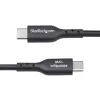 StarTech.com USB-A į USB-C įkrovimo laidas, 15 cm, 3A, USB 2.0, TPE apvalkalas, juodas