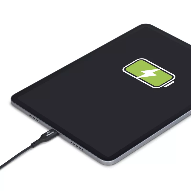 StarTech.com USB-A į USB-C įkrovimo laidas, 15 cm, 3A, USB 2.0, TPE apvalkalas, juodas