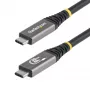 USB4 laidas 3m (10ft) 20Gbps USB-IF sertifikuotas USB-C 60W PD 4K 120Hz DP 2.1 TPE juodas