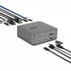 StarTech.com Thunderbolt 5 dokavimo stotis, DP / HDMI, trijų monitorių dokas iki 4K 144Hz arba dviejų 8K 60Hz, 5x USB prievadai, 140W nešiojamojo kompiuterio įkrovimas