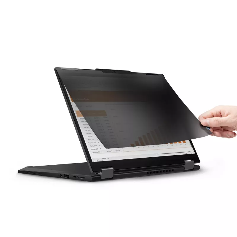 Privatumo filtras StarTech.com Lenovo X13 Yoga Gen 4, 13,3 col., 16:10, blizgesį mažinantis, liečiamas, 75% šviesos pralaidumas, +/-30° žiūrėjimo kampas