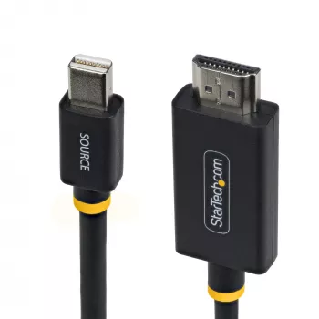 StarTech.com 1 m Mini DisplayPort į HDMI adapterio laidas, 4K 60Hz su HBR3/HDCP 2.3/DPCP, MDP į HDMI 2.0, aktyvus vaizdo keitiklis