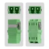 StarTech.com LC-LC moviklis 10 vnt., OS2 vienmodis, SC formato be flanšo, LC/APC dipleksinis adapteris