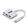 StarTech.com USB-C į HDMI kelių prievadų adapteris su 140W PD įkrovimu, 4K 60Hz HDMI, USB 5Gbps stotelė, mini dokas, skirtas MacBook / Dell / Thinkpad / HP / iPad / planšetiniams kompiuteriams