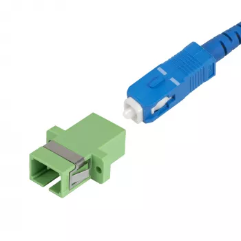 StarTech.com SC jungčių jungiklis 10 vnt., OS2 vienmodis SC šviesolaidinis jungiklis su flanšu, SC/APC simplekso adapteris