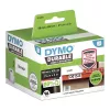DYMO Original LabelWriter Durable Labels 59mm x 102mm, balta polipropileno, 300 vnt., lipnios etiketės, didelio našumo, skirtos LabelWriter etikečių spausdintuvams