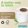 DYMO Original LabelWriter Durable Labels 25 mm x 54 mm baltas polipropilenas 160 lipdukų