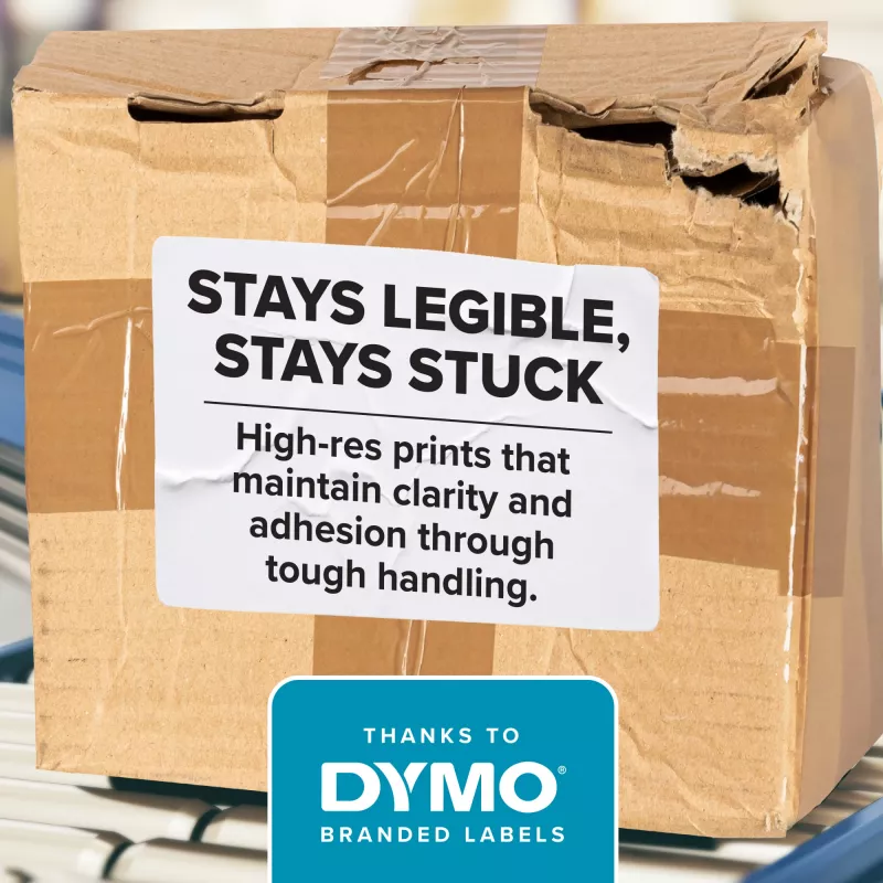 DYMO Authentic LW 2-Up kainų etikečių lipdukai | 10mm x 19mm | Etiketės LabelWriter spausdintuvams | 1 ritinėlis po 1500 vnt.