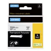 DYMO Rhino Industrial nuolatinės poliesterio etiketės | 12 mm x 5,5 m | juodas spaudinys ant baltos | lipnios | skirta Rhino ir LabelManager etikečių spausdintuvams