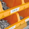 DYMO Rhino Industrial nuolatinės poliesterio etiketės | 19 mm x 5,5 m | juodas spausdinimas ant baltos | lipnios | skirta Rhino ir LabelManager etikečių spausdintuvams