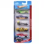 Hot Wheels 5 automobilių rinkinys, 1:64 skalė, įvairių spalvų