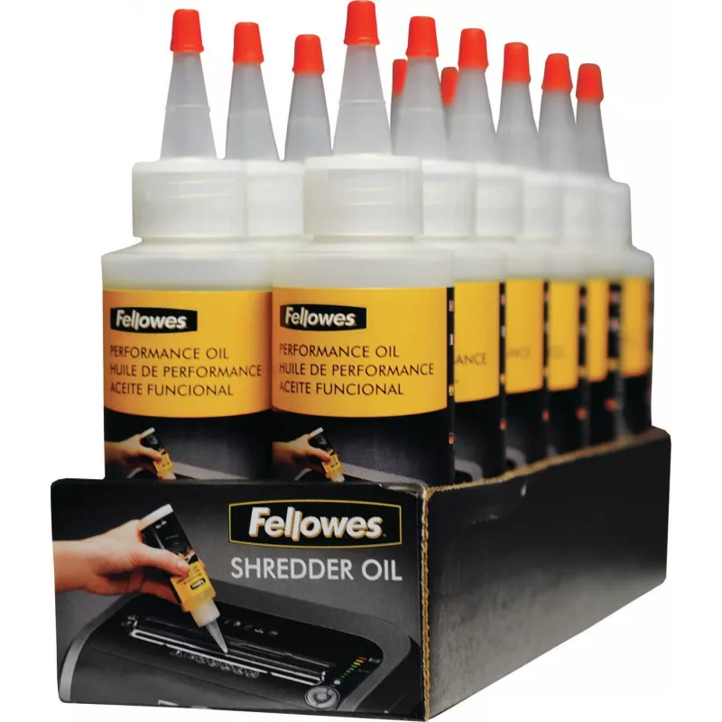 Fellowes Shredder Oil 120ml – tepalinė alyva popieriaus smulkintuvams