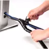 Fellowes CableZip juodas – kabelių mova, skirta darbastaliui, juoda