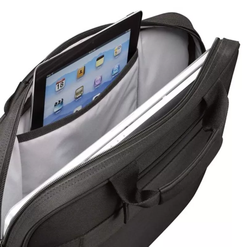 Case Logic 15.6 colio nešiojamojo kompiuterio ir planšetės dėklas, messenger tipo, 39.6 cm (15.6 inch), peties dirželis, 550 g