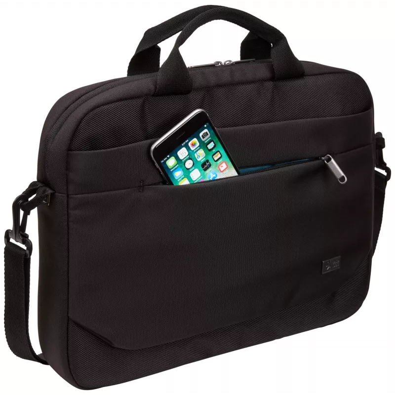 Case Logic Advantage ADVA-114 Black – 35,6 cm (14 inch) pašto krepšys nešiojamam kompiuteriui
