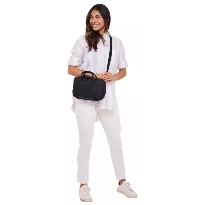 Thule Subterra 2 TSCB405 Juoda poliesterinė unisex kryžminė rankinė