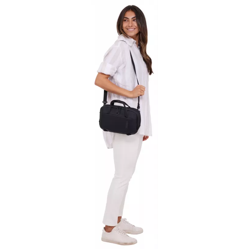 Thule Subterra 2 TSCB405 Juoda poliesterinė unisex kryžminė rankinė