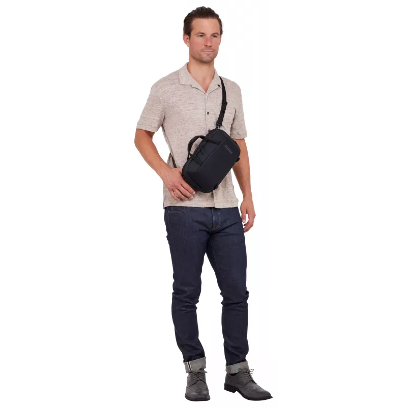 Thule Subterra 2 TSCB405 Juoda poliesterinė unisex kryžminė rankinė