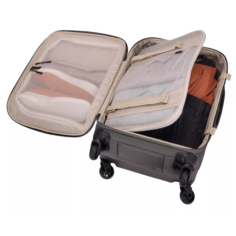 Thule Subterra 2 TSRS422 Vetiver Gray Trolley Soft shell Pilka 35 L Polikarbonatas (PC), Poliesteris