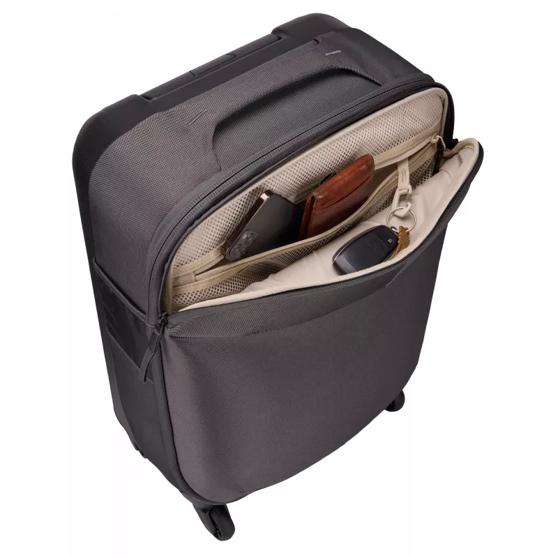 Thule Subterra 2 TSRS422 Vetiver Gray Trolley Soft shell Pilka 35 L Polikarbonatas (PC), Poliesteris
