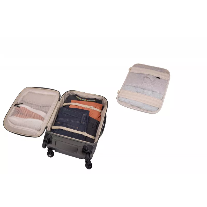 Thule Subterra 2 TSRS422 Vetiver Gray Trolley Soft shell Pilka 35 L Polikarbonatas (PC), Poliesteris