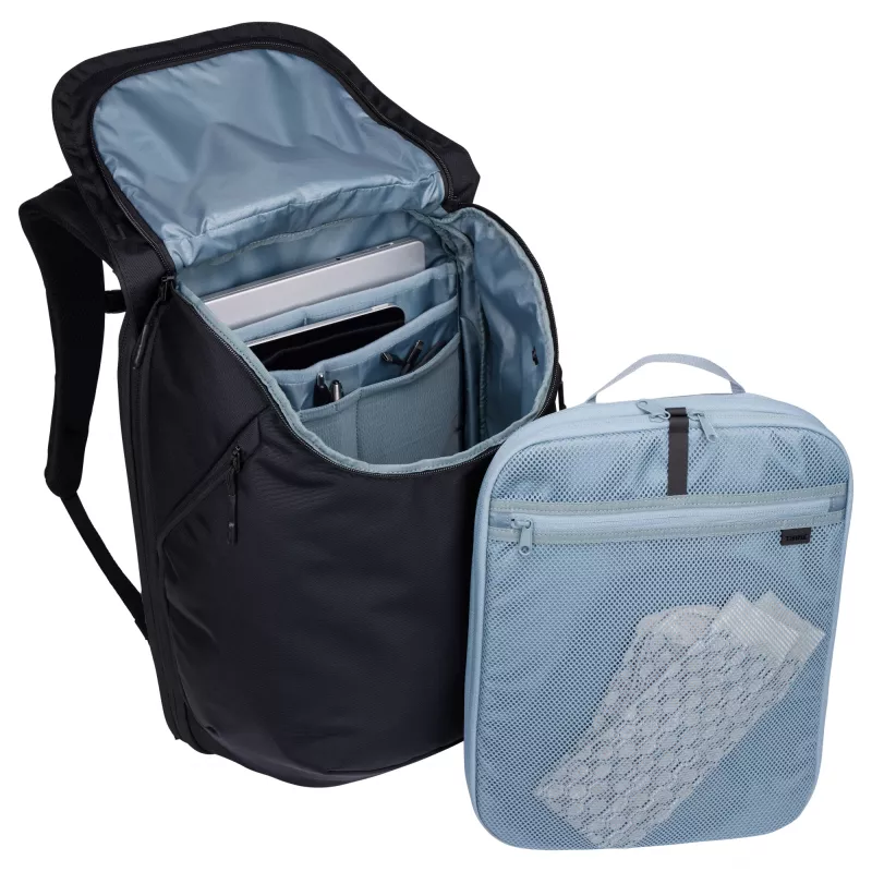Thule Subterra 2 TSTB434 juoda kelioninė kuprinė, 26 L, poliesteris
