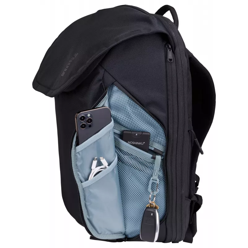 Thule Subterra 2 TSTB434 juoda kelioninė kuprinė, 26 L, poliesteris