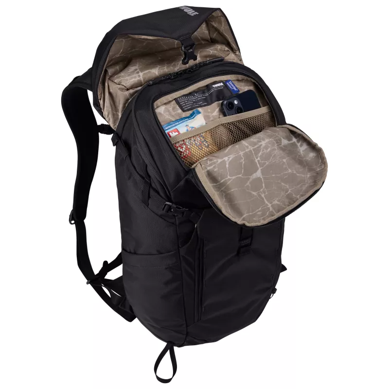 Thule Alltrail TADP225 Juoda kelioninė kuprinė, 25L, poliesteris