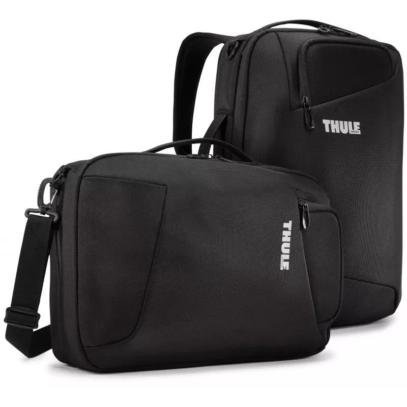 Kuprinė Thule Accent Convertible 17L – juoda, 17 L talpa, transformuojama į lagaminą